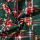 GobekUsa Christmas Plaid Cushion Cover, Classic Green Red Throw Pillow for Home Decor