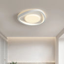 GobekUsa Cream Style LED Ceiling Lamps for Modern Simple Living Room Lighting