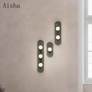 GobekUsa Glass Wall Lamp for Home Bedroom Staircase Decor