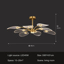 GobekUsa Golden Art Peacock LED Chandelier for Modern Luxury Living Room Bedroom Dining Hotel