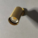 GobekUsa 5W Copper LED Ceiling Track Downlight with Replaceable E27 Bulb