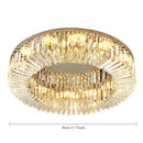 GobekUsa Crystal Ceiling Lamp: Modern Bedroom & Living Room LED Light Luxe Atmosphere
