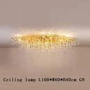 GobekUsa Crystal Chandelier: Luxury Living Decor Lighting Fixture