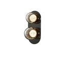 GobekUsa Gray Glass Wall Lights: Modern Luxury Home Decor Fixture for Living Room