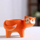 GobekUsa Animal Vase Succulent Pot for Garden, Cute Rabbit & Duck Design