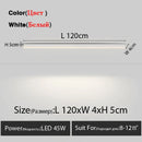 GobekUsa LED Linear Ceiling Lamp for Living Room, Dining Room, Bedroom - Minimalist Design