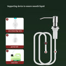 GobekUsa Kitchen Sink Soap Dispenser with Extension Tube and Press Extractor