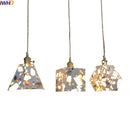 GobekUsa LED Terrazzo Pendant Lights for Corridor, Bedroom, Living Room - Japanese Style Lighting