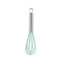 GobekUsa 8-Inch Stainless Steel Silicone Whisk Mixer for Baking & Cooking