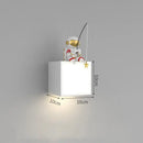 GobekUsa Astronaut Cartoon Sconce Metal Lighting for Creative Living Room Décor