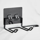 GobekUsa Hair Care Organizer: Wall-Mounted Storage Shelf for Hair Dryer & Straightener