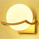 GobekUsa Gold Glass Ball Wall Lamp for Modern Indoor Lighting Décor