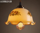 GobekUsa Blue Glass Pendant Lights for Bedroom Dinning Living Room
