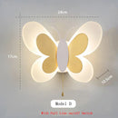 GobekUsa Butterfly Wall Lamp: Charming LED Light for Kids' Bedroom and Nursery