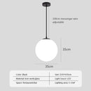 GobekUsa Glass Ball Pendant Lights: Elegant Globe Hanging Lamps for Home, Restaurant & Bar.