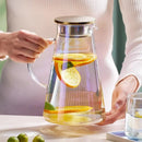 GobekUsa Glass Juice Kettle Set - Large Capacity, High Temp Resistant, Nordic Style