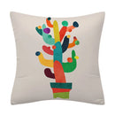 GobekUsa Geometry Pattern Cushion Cover Polyester Cotton Sofa Pillowcase Home Decor
