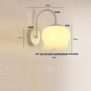 GobekUsa Iron LED Wall Sconce Pull Chain Switch Stair Light Fixture for Study Hallway