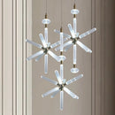 GobekUsa Glass Tubes Chandelier LED Pendant Lamp for Modern Luxury Lighting