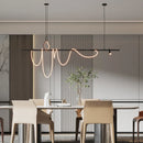 GobekUsa LED Chandelier Lighting for Modern Home Decor - Designer Lustre Hanging Lamps