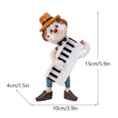 GobekUsa Clown Resin Art Statue Figure for Interior Decor and Home Spirit