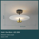 GobekUsa Black Gold Round Chandelier with Remote Control Dimming Ceiling Lights