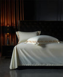 GobekUsa Luxe Gold Embroidery 1400TC Egyptian Cotton Queen King Bedding Set