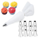 GobekUsa 29-Piece Cream Puff Nozzles Set Cake Decorating Tools