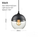 GobekUsa Glass Wood Chandelier LED Pendant Light Fixture for Living Dining Bedroom