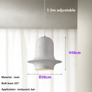 GobekUsa Black Wabi-Sabi Industrial Chandelier for Restaurant Cafe and Bedroom