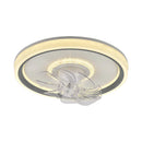 GobekUsa 6-Speed LED Ceiling Fan Light for Living Room - 360° Rotation
