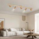 GobekUsa Nordic WoodenTrack LED Ceiling Spotlight for Home Decor