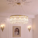 GobekUsa Crystal Pendant Chandelier for Living Room Bedroom - Luxury Hanglamp by Lamparas Lustres