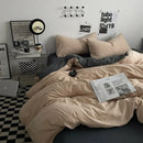 GobekUsa Cotton Bedding Set with Comforter Cover, Sheet, and Pillowcase Set