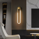 GobekUsa Ellipse Wall Lights: Gold Black Copper White, 3-Color Dimming