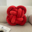 GobekUsa Knot Pillow Ball Xmas Decorative Throw Pillow with Soft Plush