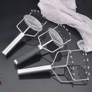 GobekUsa Double-layer Stainless Steel Potato Masher & Food Crusher for Kitchen Vegetable Fruit