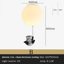 GobekUsa Kids Bear LED Ceiling Chandelier, Cute Bedroom Pendant Light for Boys and Girls