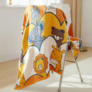 GobekUsa Cotton Gauze Bath Towel - Large Cartoon Towel 70x140cm