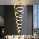 GobekUsa Crystal Duplex Ring Pendant Light Chandelier