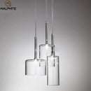 GobekUsa Glass Bottle Pendant Light: Spillray Industrial Decor Lighting for Restaurant and Bar