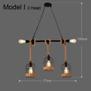 GobekUsa Industrial Rustic Pendant Lights Indoor Lamp for Living Dining Room Home Décor