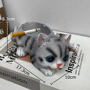 GobekUsa Kittens & Puppies Resin Ash Tray - Smoking Accessories for Office Table