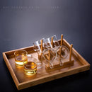 GobekUsa Glass Tea Cup Set | Thicken Heat Resistant Kung Fu Puer Tea Cups