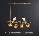 GobekUsa Glass Pendant Lights for Living Room, Restaurant & Counter, LED Interior Decor Lamps