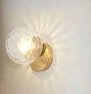 GobekUsa Glass Ball Wall Lamp: Modern Nordic Design for Bedroom, Living Room, Study & Aisle
