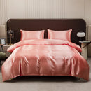 GobekUsa Ice Rayon Duvet Cover and Pillowcase Set: Smooth Comfort in Single & Double Sizes