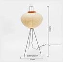 GobekUsa Japanese Rice Paper Floor Lamp by Noguchi Yong for Bedroom and Parlor Lighting