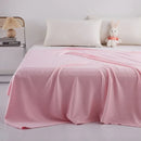 GobekUsa Bamboo Fiber Cooling Summer Blanket: Lightweight Diamond Quilt Duvet