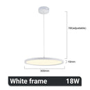 GobekUsa Aluminum Pendant Light: Round LED Ceiling Lamp for Home, Hotel, Restaurant, Bar